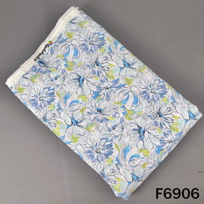 Digital Print Hakoba Cambric Cotton Fabric - F6906