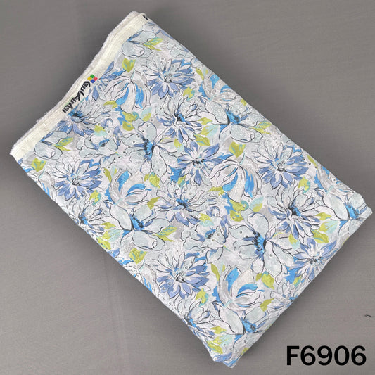 Digital Print Hakoba Cambric Cotton Fabric - F6906