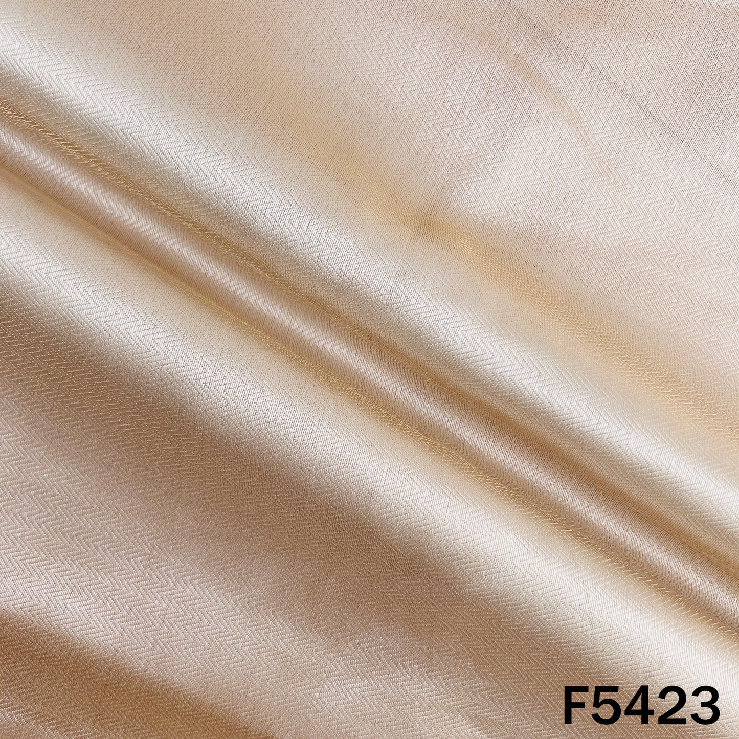 Zari Weave Pure Tissue Fabric - F5423