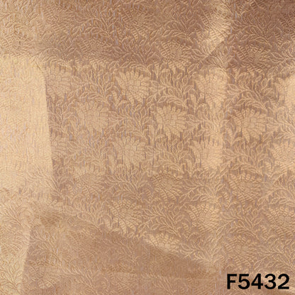Zari Weave Pure Tissue Fabric - F5432