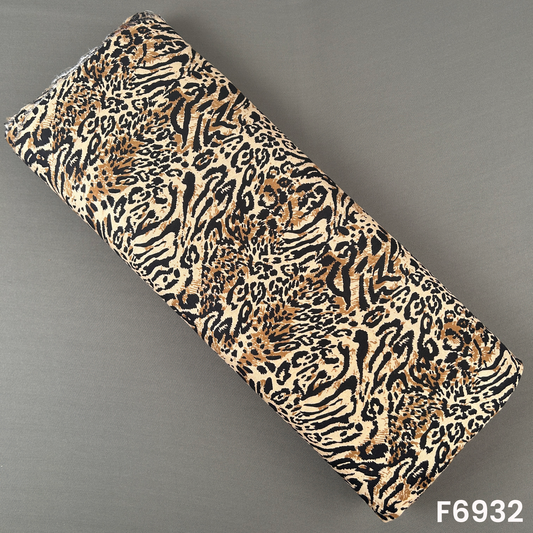 Tiger Print Rayon Fabric - F6932