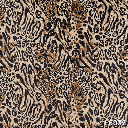 Tiger Print Rayon Fabric - F6932