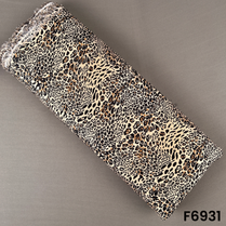 Tiger Print Rayon Fabric - F6931
