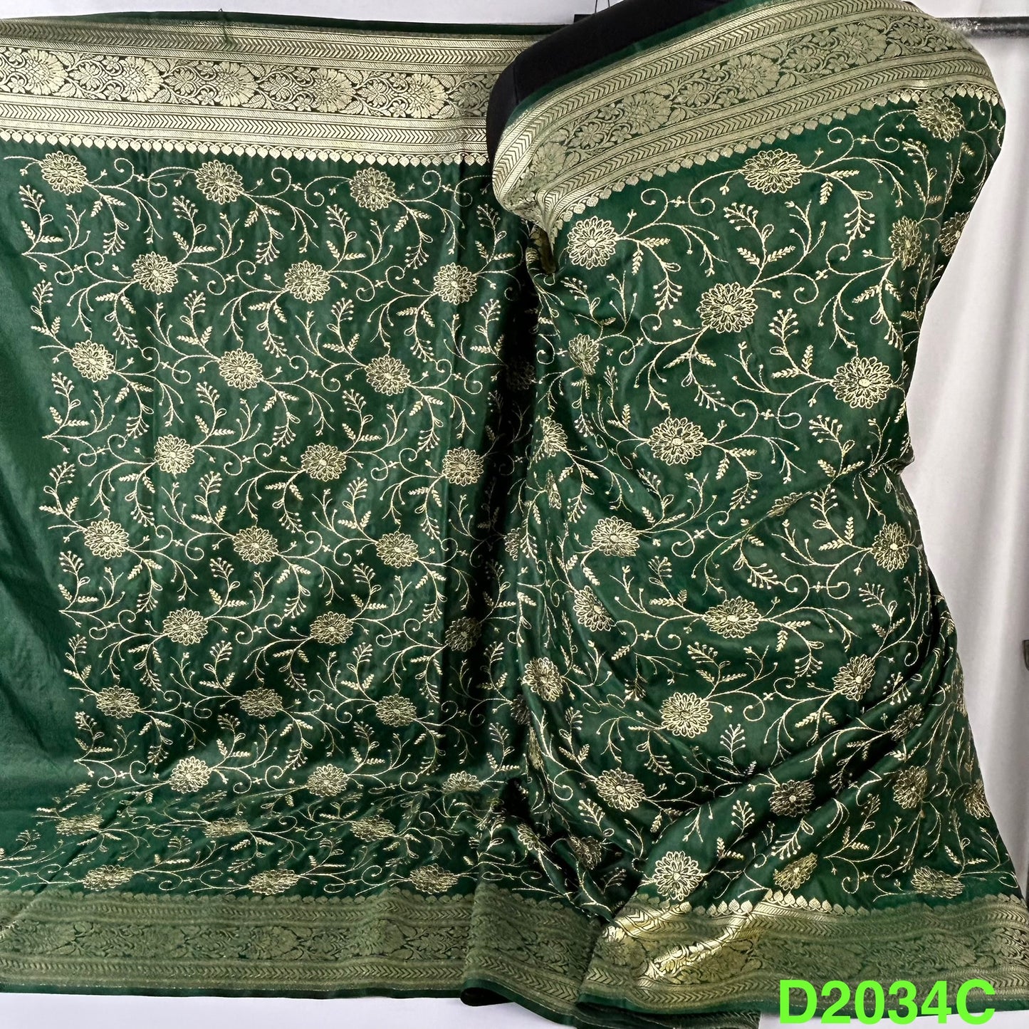 Banarasi Silk Dupatta-D2034