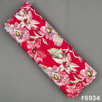 Foil Print Rayon Fabric - F6934