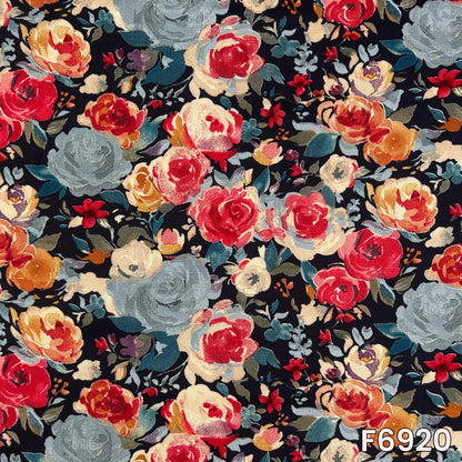 Printed Rayon Fabric - F6920