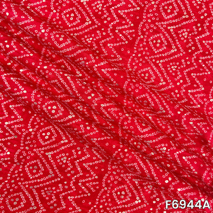 Foil Print Rayon Fabric - F6944