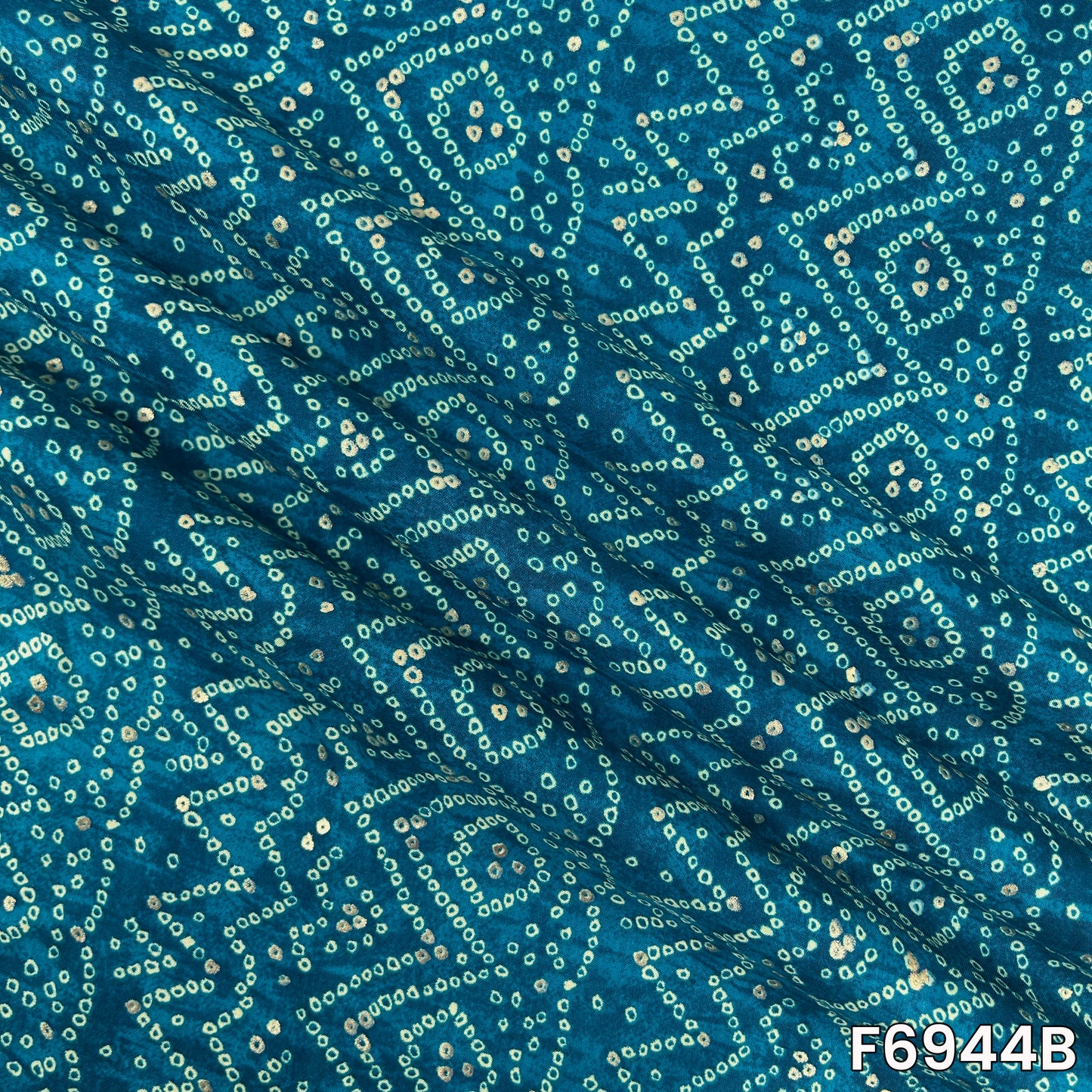 Foil Print Rayon Fabric - F6944