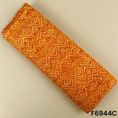 Foil Print Rayon Fabric - F6944