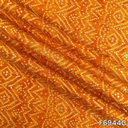 Foil Print Rayon Fabric - F6944