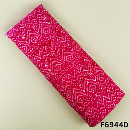 Foil Print Rayon Fabric - F6944