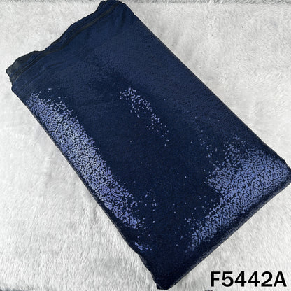 Sequins Work Shimmer Lycra Fabric - F5442