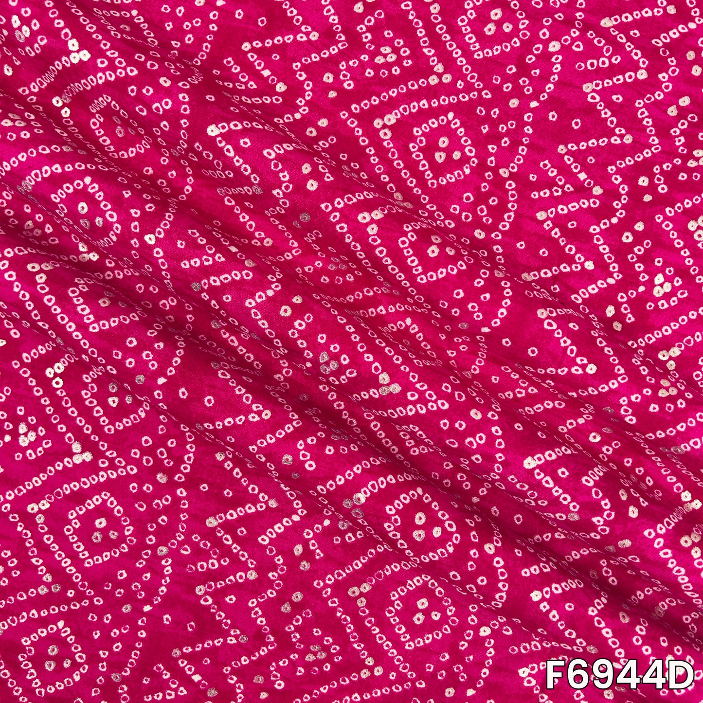 Foil Print Rayon Fabric - F6944