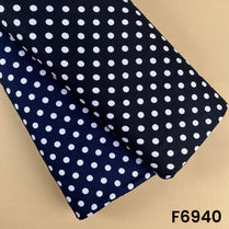 Polka Dot Rayon Fabric - F6940