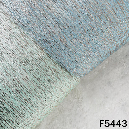 Zari Work Crush Tissue Fabric - F5443