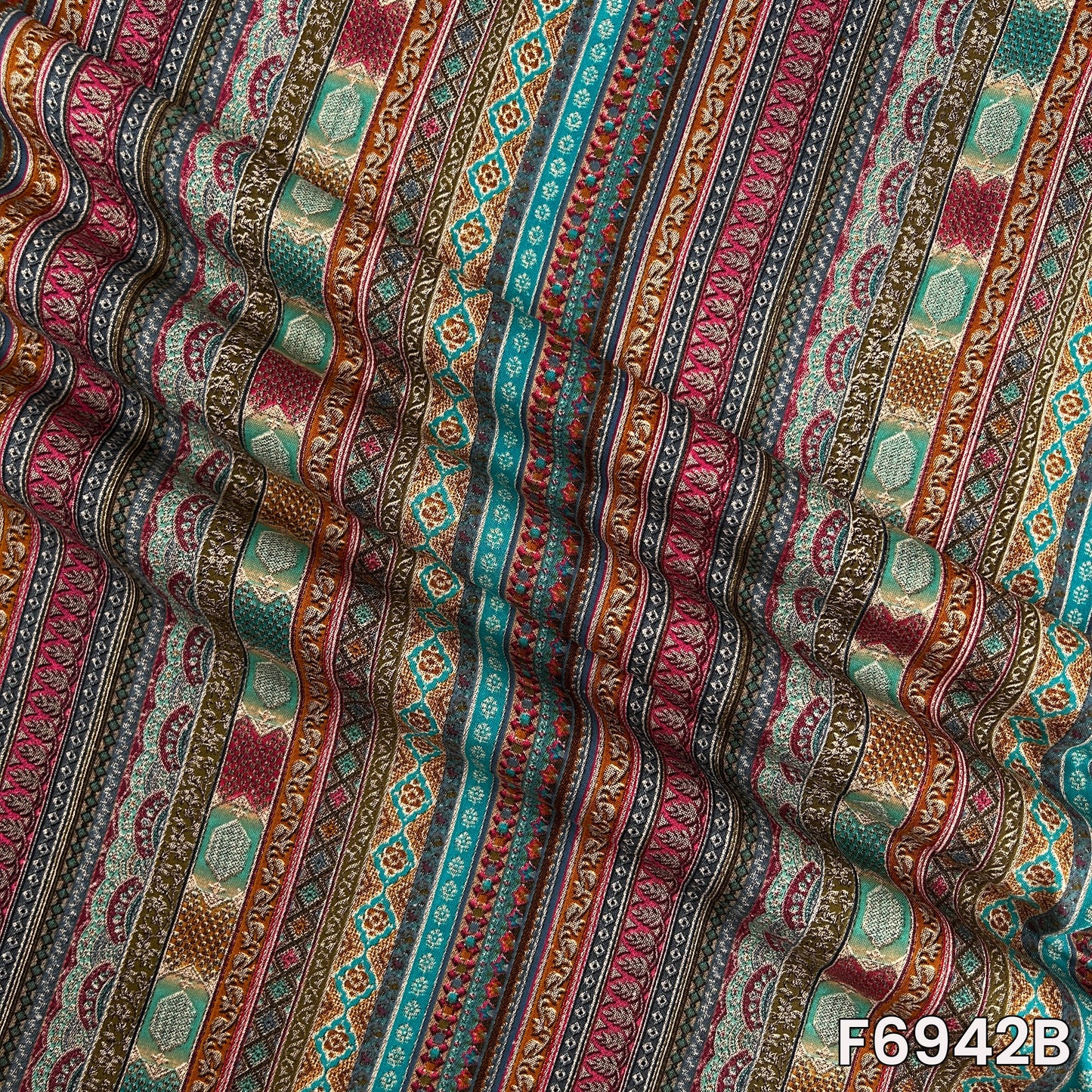 Printed Rayon Fabric - F6942