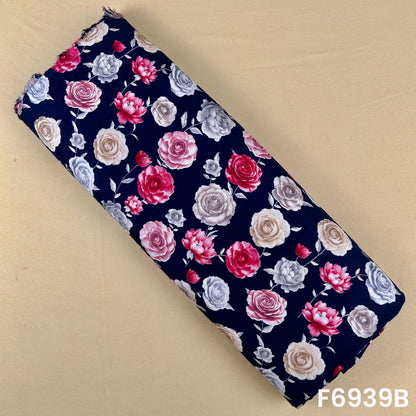 Foil Print Rayon Fabric - F6939