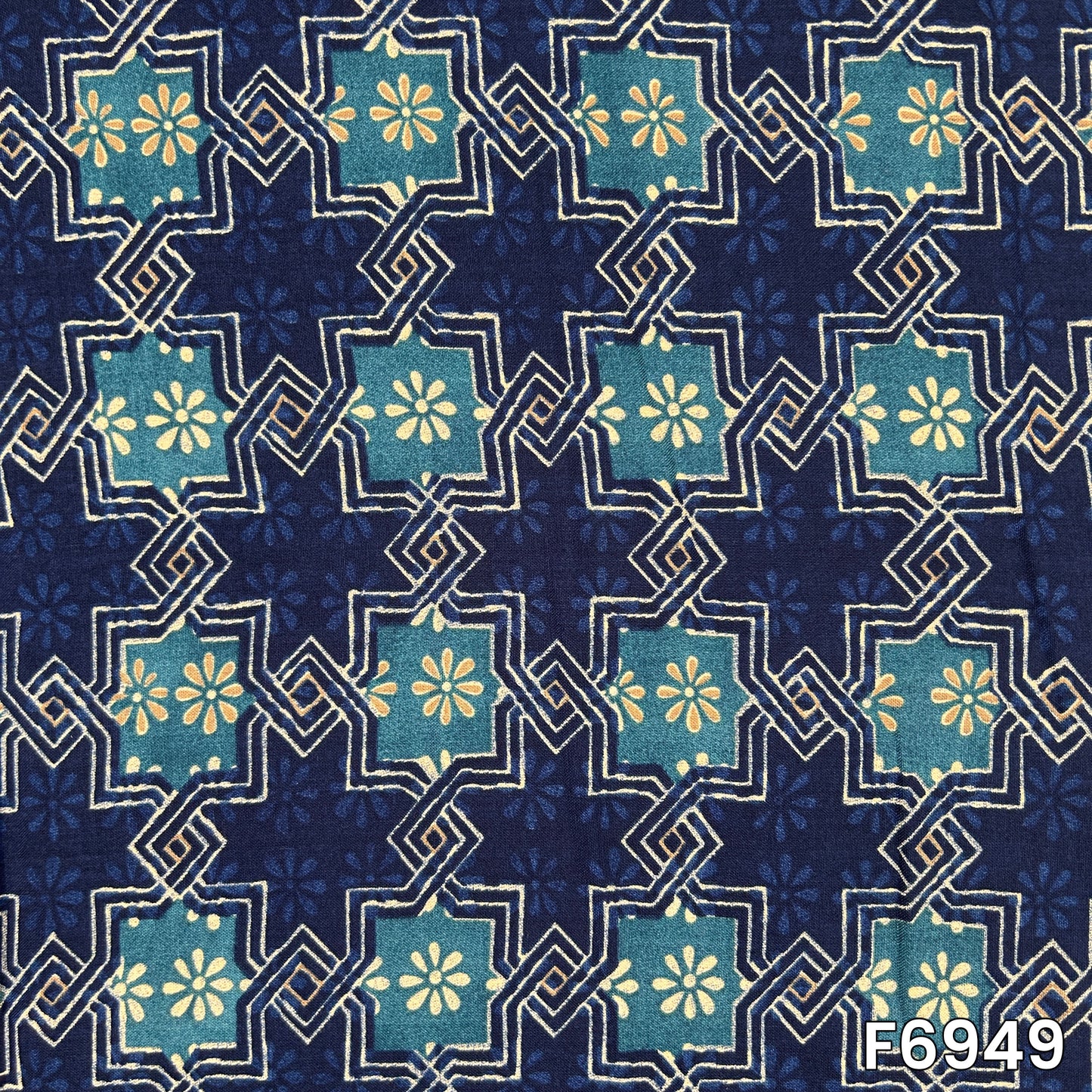 Printed Rayon Fabric - F6949