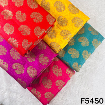 Zari Work Brocade Fabric - F5450