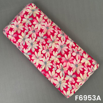 Foil Print Rayon Fabric - F6953