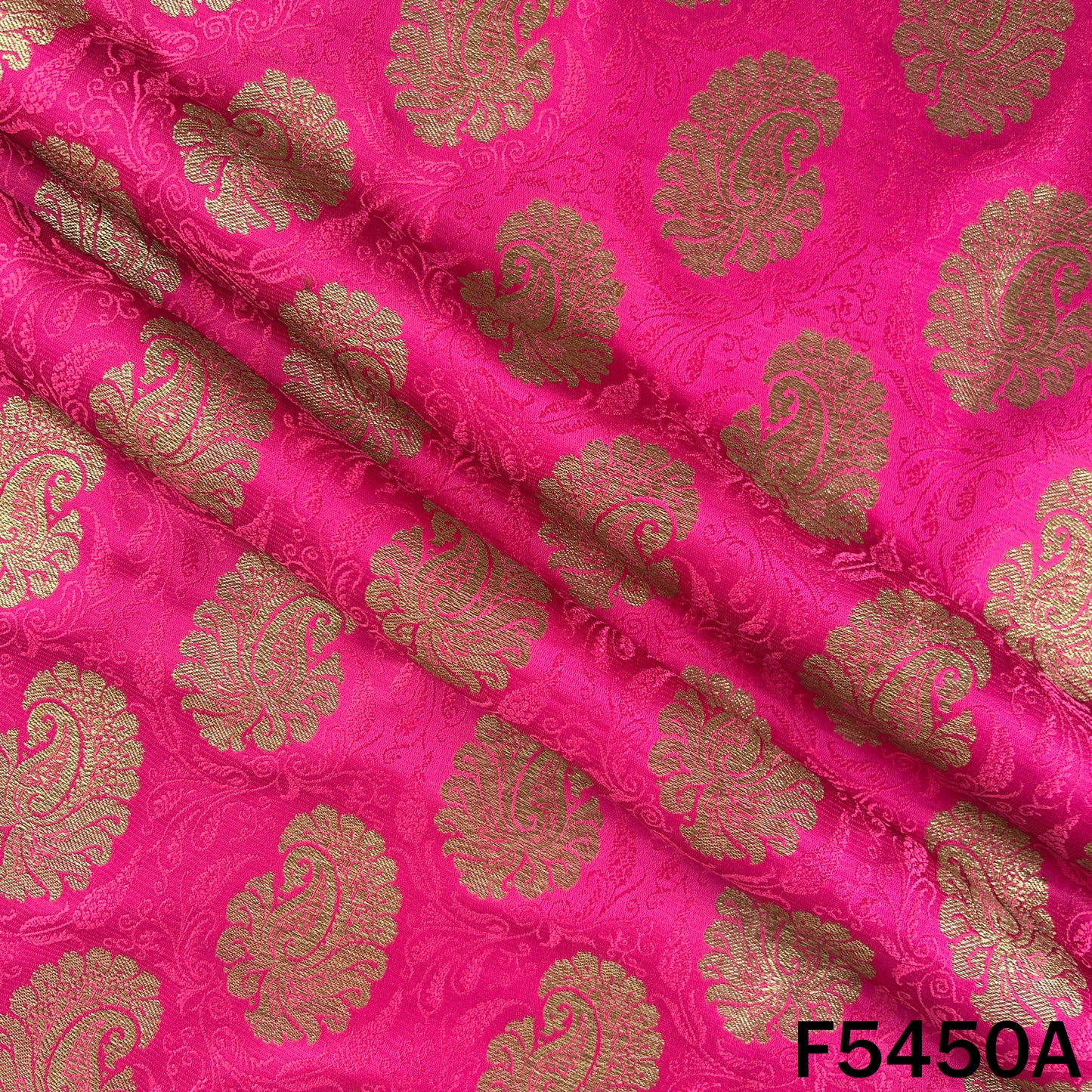 Zari Work Brocade Fabric - F5450