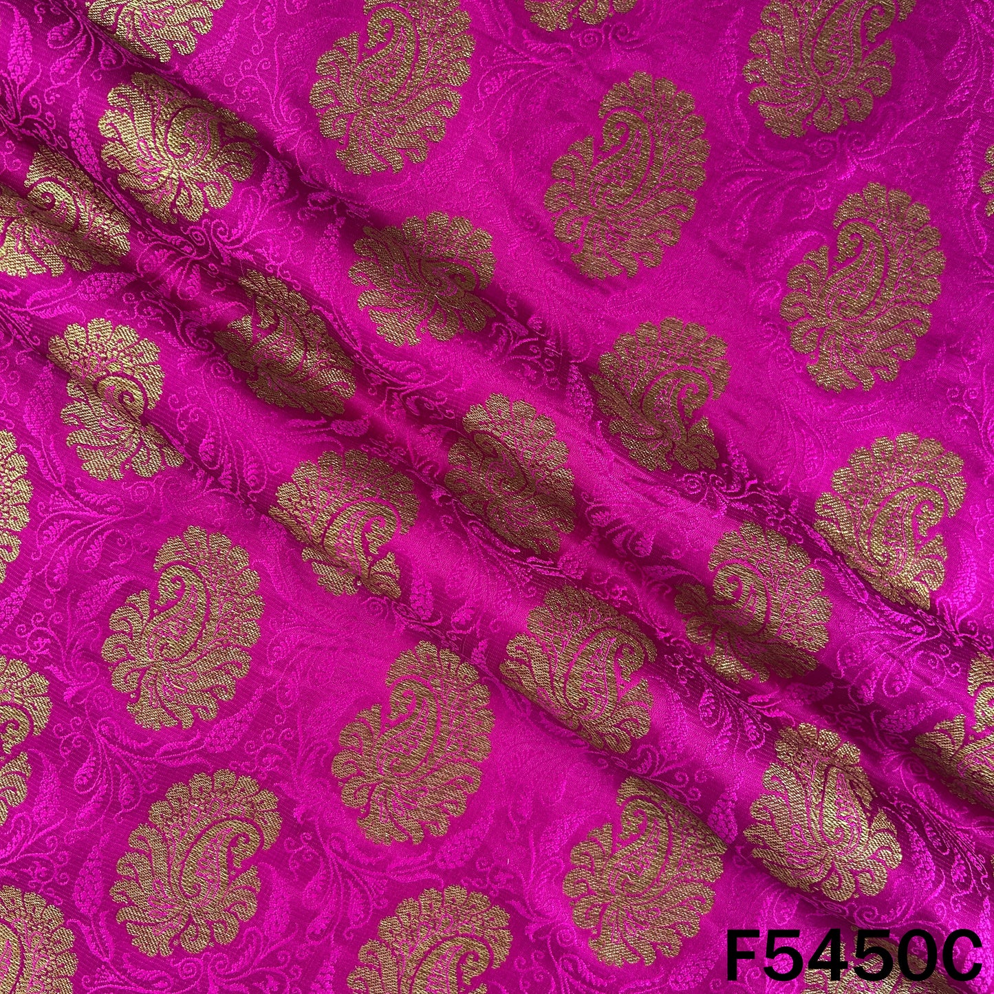 Zari Work Brocade Fabric - F5450