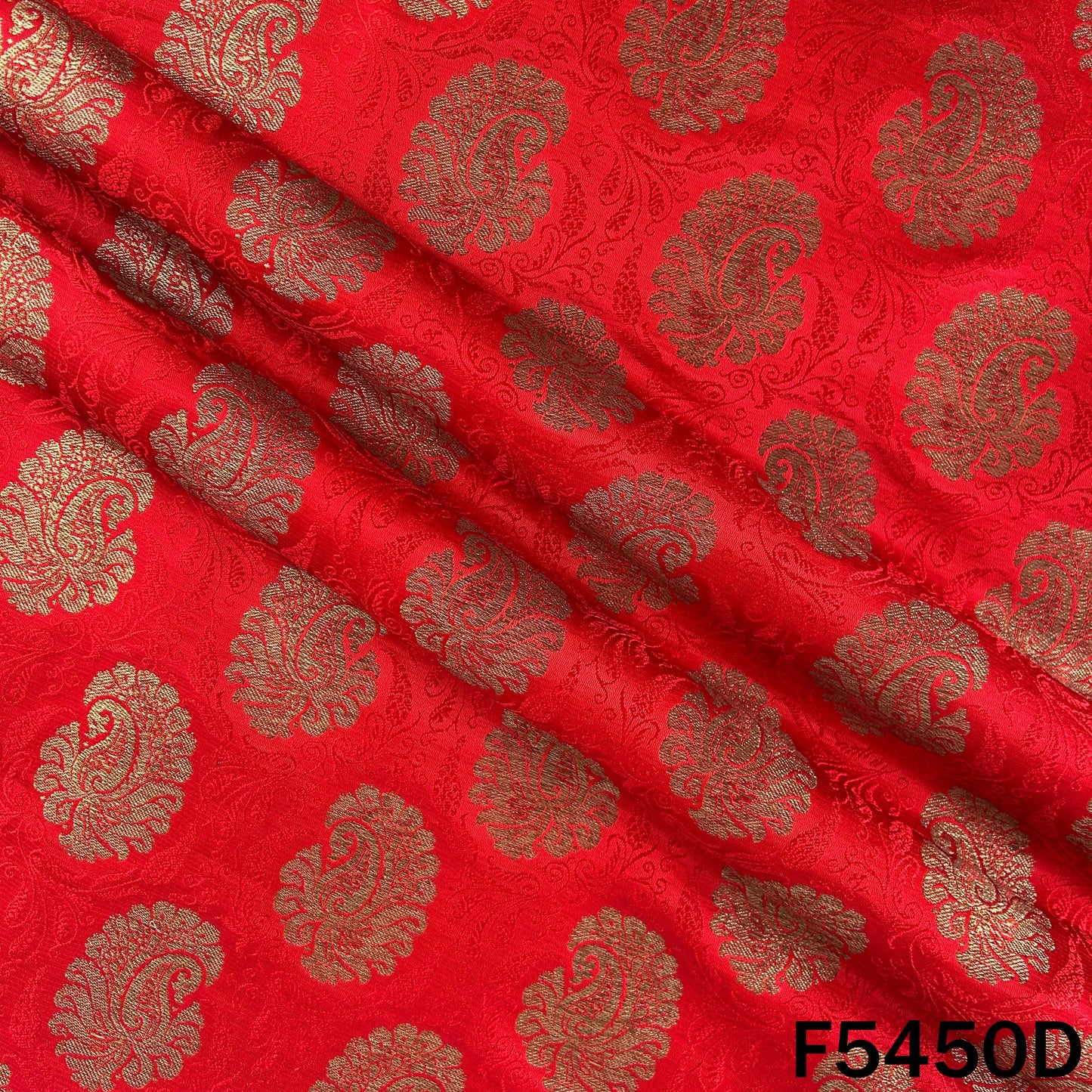 Zari Work Brocade Fabric - F5450
