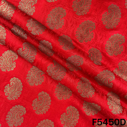 Zari Work Brocade Fabric - F5450