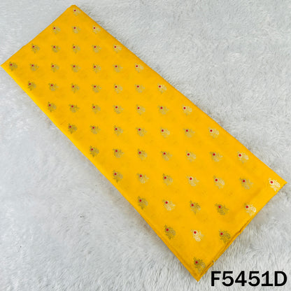 Zari Work Banarasi Brocade Silk Fabric - F5451