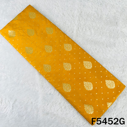 Zari Work Banarasi Brocade Silk Fabric - F5452