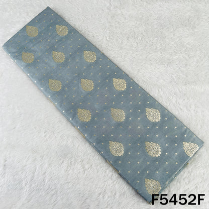 Zari Work Banarasi Brocade Silk Fabric - F5452