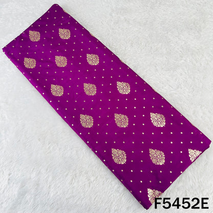 Zari Work Banarasi Brocade Silk Fabric - F5452