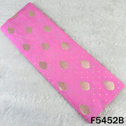 Zari Work Banarasi Brocade Silk Fabric - F5452