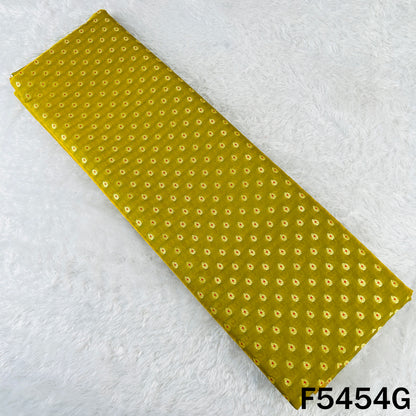 Zari Work Banarasi Brocade Silk Fabric - F5454