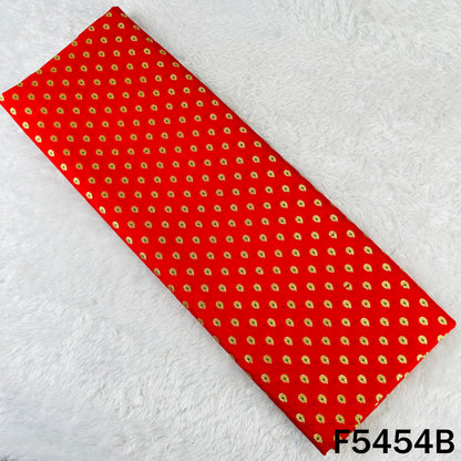 Zari Work Banarasi Brocade Silk Fabric - F5454