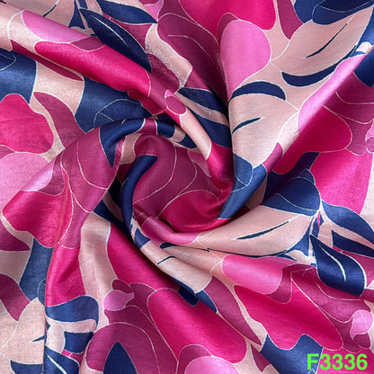 Printed Simmer Silk Fabric-F3336