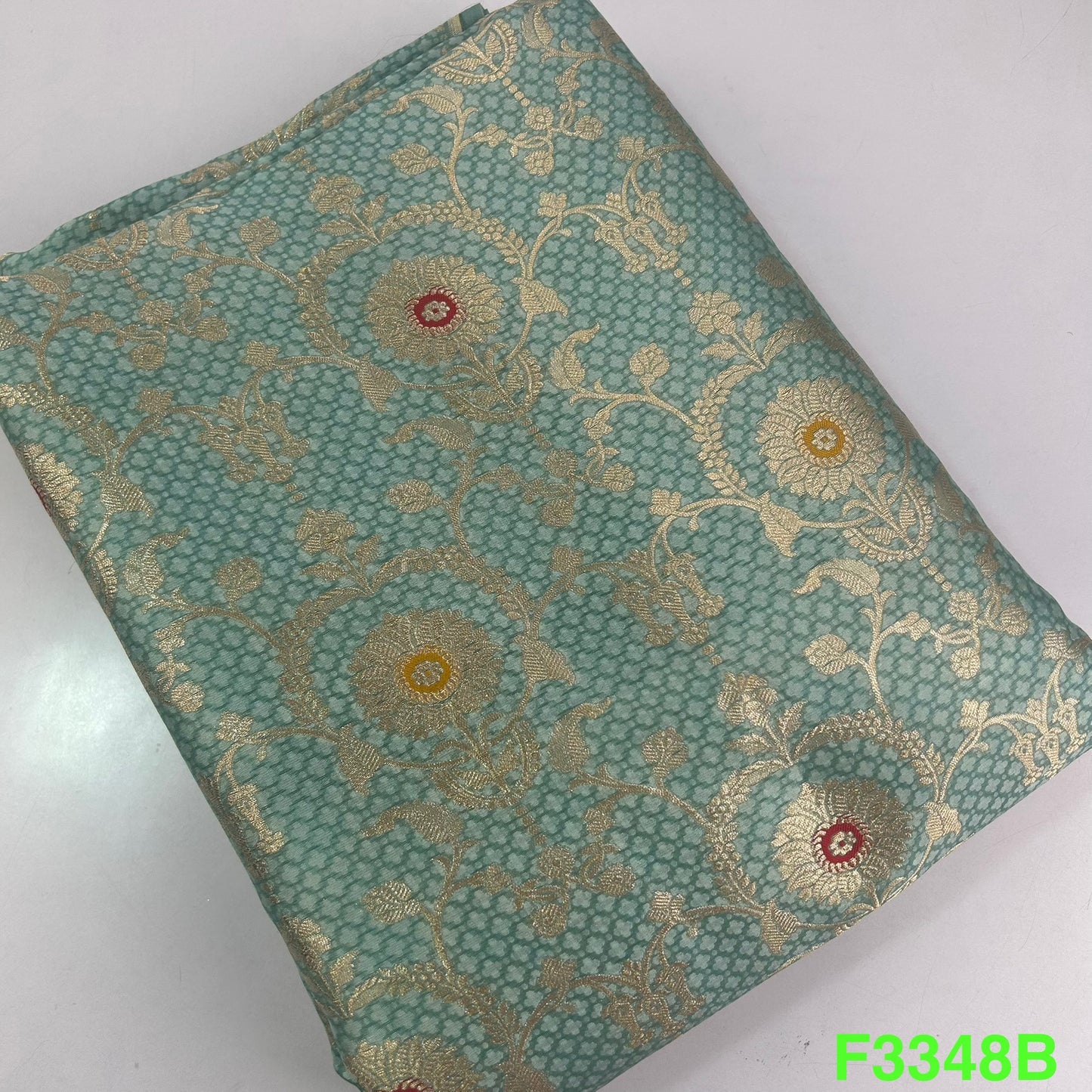 Banarasi Silk Organza Fabric-F3348