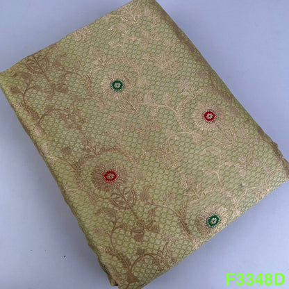 Banarasi Silk Organza Fabric-F3348