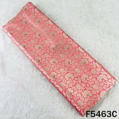 Zari Work Banarasi Brocade Silk Fabric - F5463