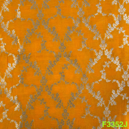 Banarasi Pure Silk Fabric-F3352