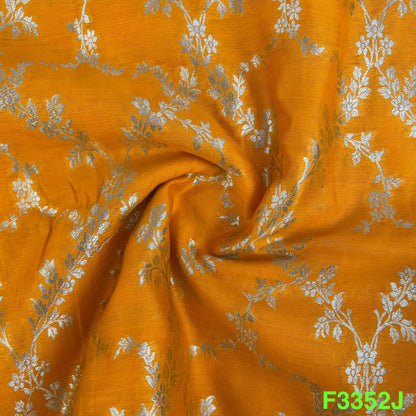 Banarasi Pure Silk Fabric-F3352