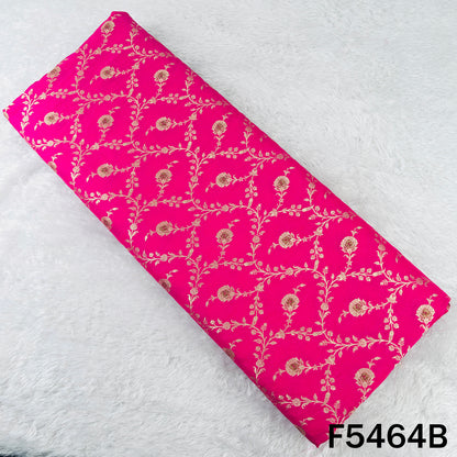 Zari Work Banarasi Brocade Silk Fabric - F5464