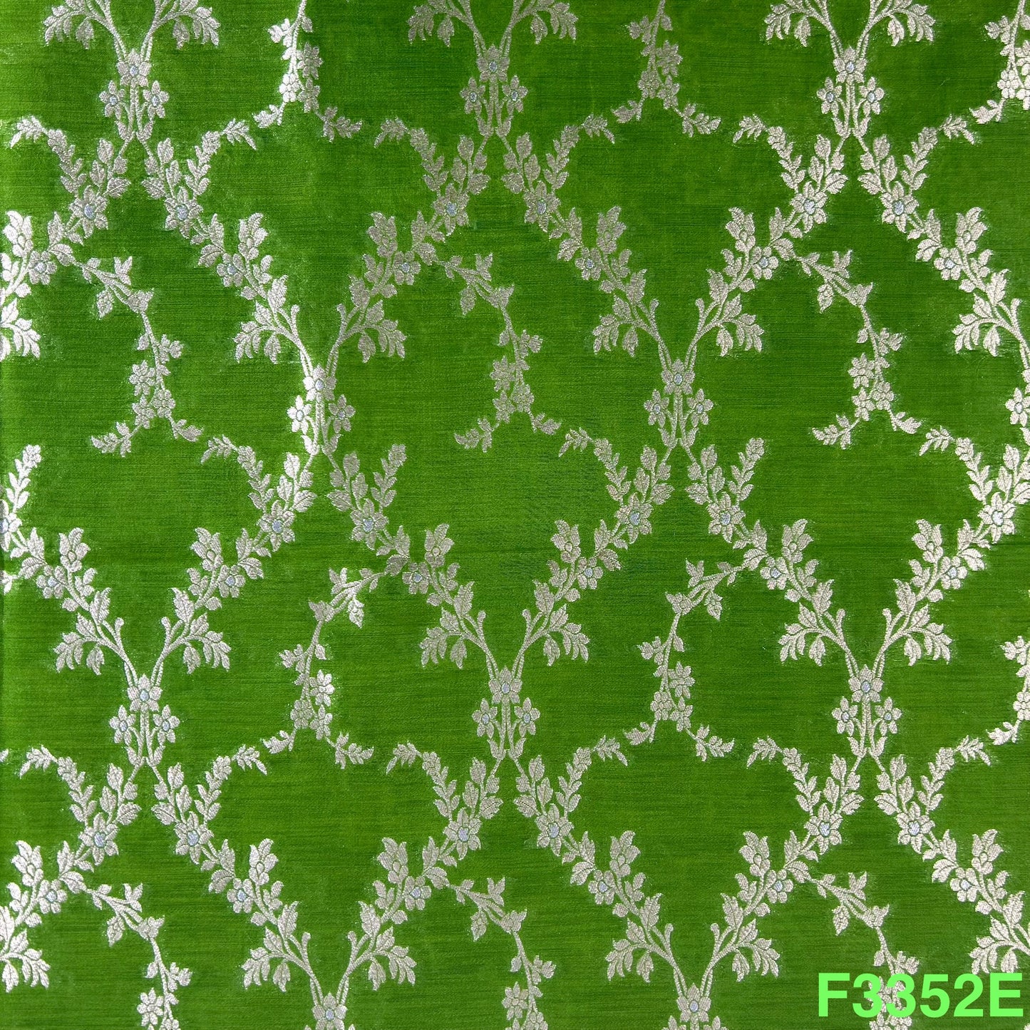 Banarasi Pure Silk Fabric-F3352