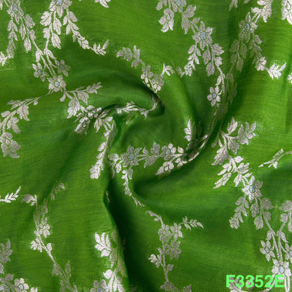 Banarasi Pure Silk Fabric-F3352
