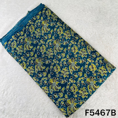 Ajrakh Print Gajji Silk Fabric - F5467