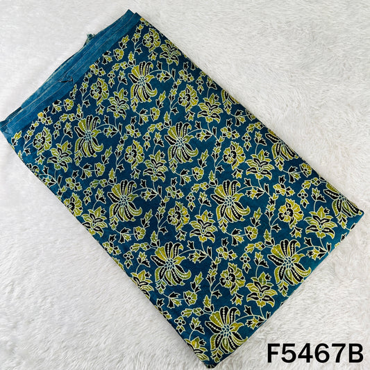 Ajrakh Print Gajji Silk Fabric - F5467