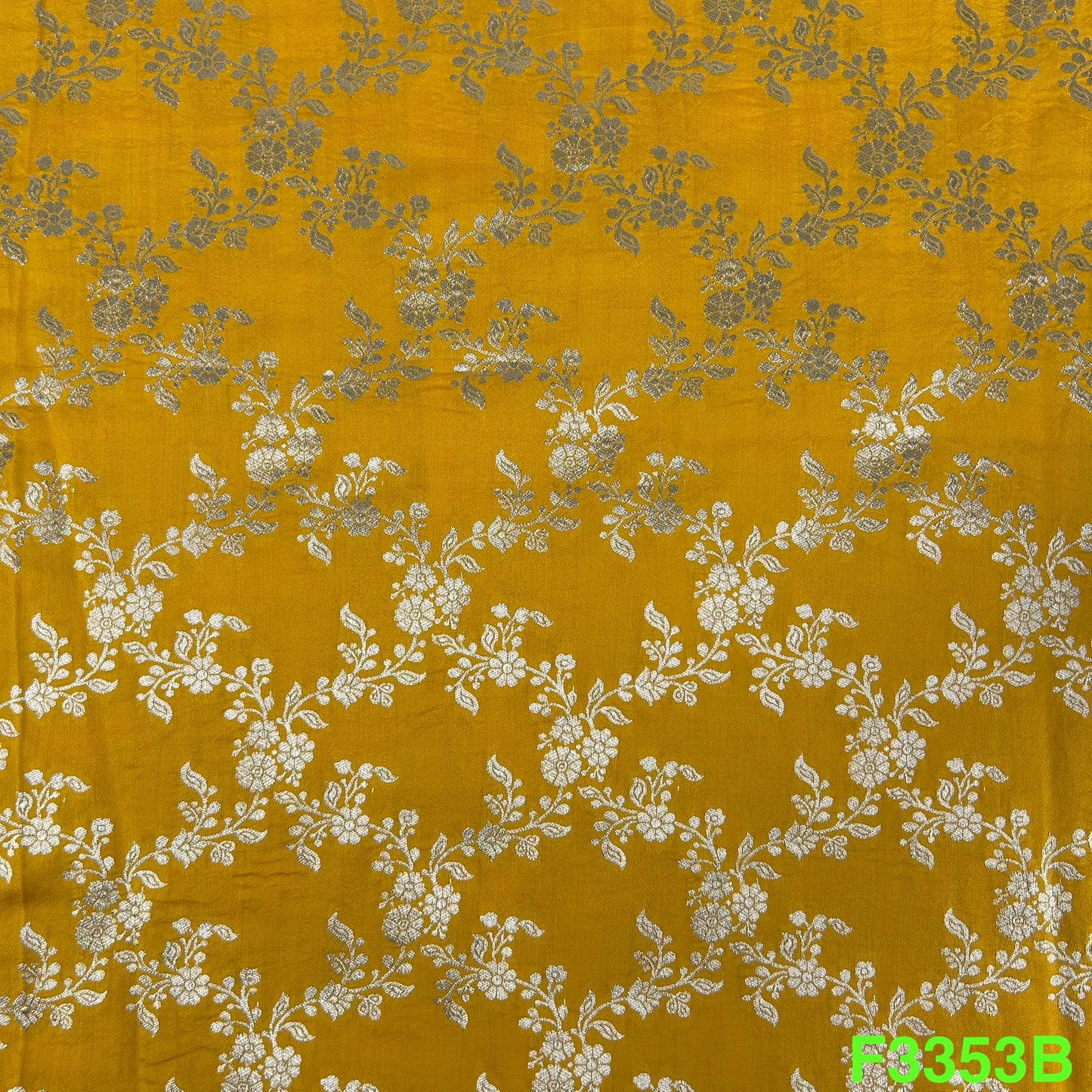 Banarasi Pure Silk Fabric-F3353