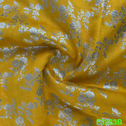 Banarasi Pure Silk Fabric-F3353