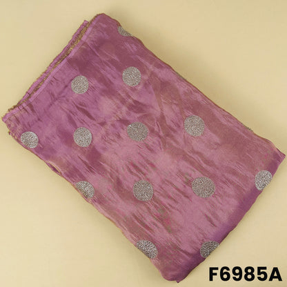Cut Dana Zari Work Shimmer Tissue Fabric - F6985