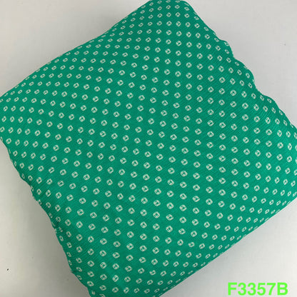 Bandhani Printed Chinon Chiffon Fabric-F3357